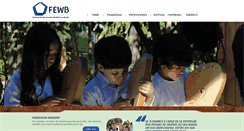 Desktop Screenshot of federacaoescolaswaldorf.org.br