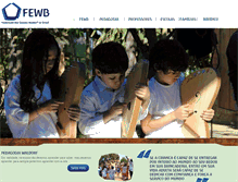 Tablet Screenshot of federacaoescolaswaldorf.org.br